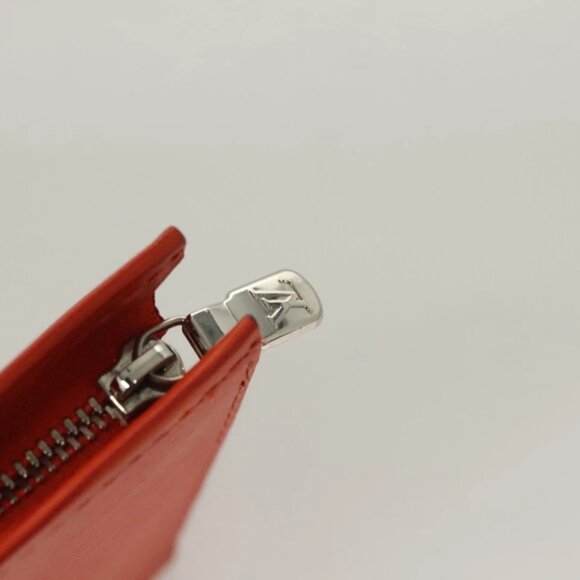 LOUIS VUITTON Epi Posh Toilet Pouch Orange Pimon - Picture 9 of 14